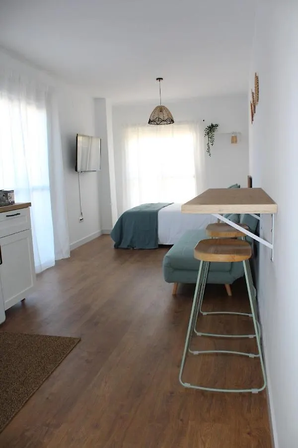 Brand New Studio With Terrace And Bbq Close To City Center Màlaga Apartmán